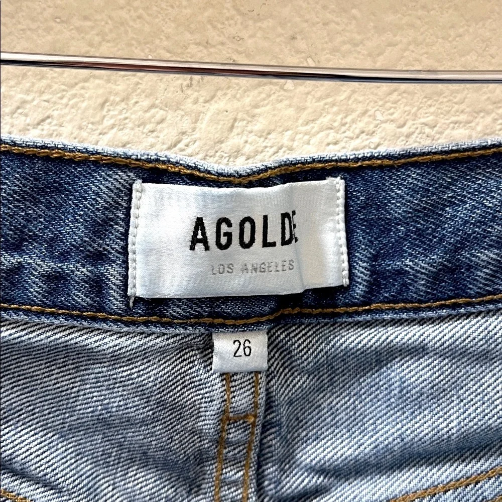 AGOLDE Parker Denim Shorts